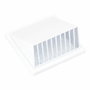 Edm Rejilla de ventilación con campana ABS ø 125mm blanca