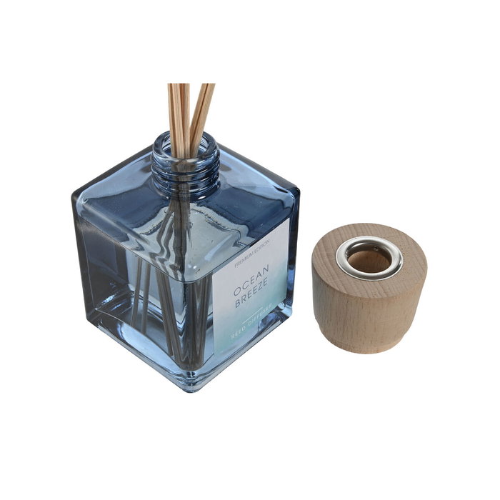 DKD Home Decor Ambientador Mikado Cristal Mediterráneo 100ml Azul DKD Home Decor Ambientador Mikado Cristal Mediterráneo 100ml Azul