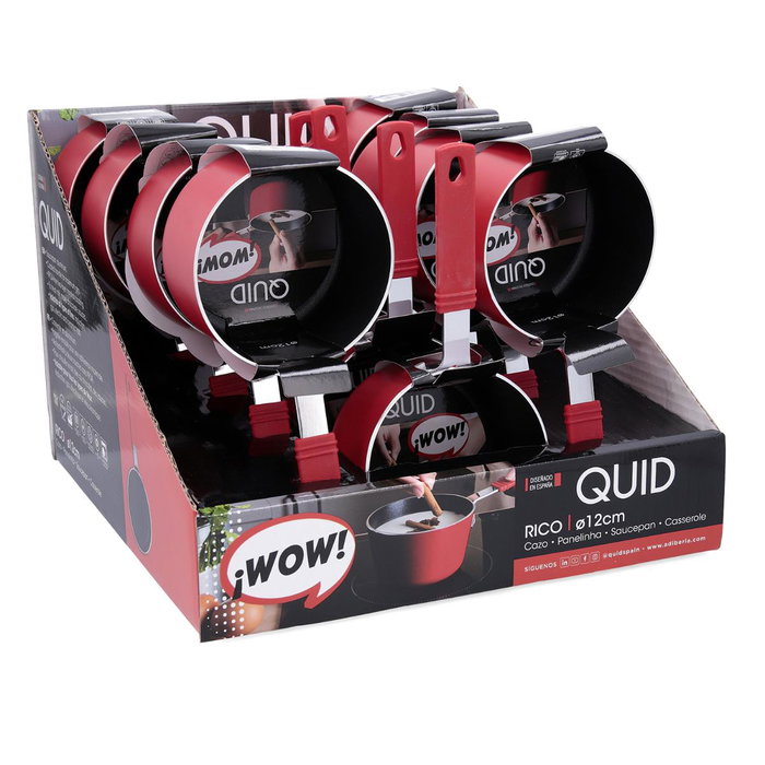 Cazo Aluminio Estampado Rico Quid 12 cm - 0,7 L (12 Unidades)