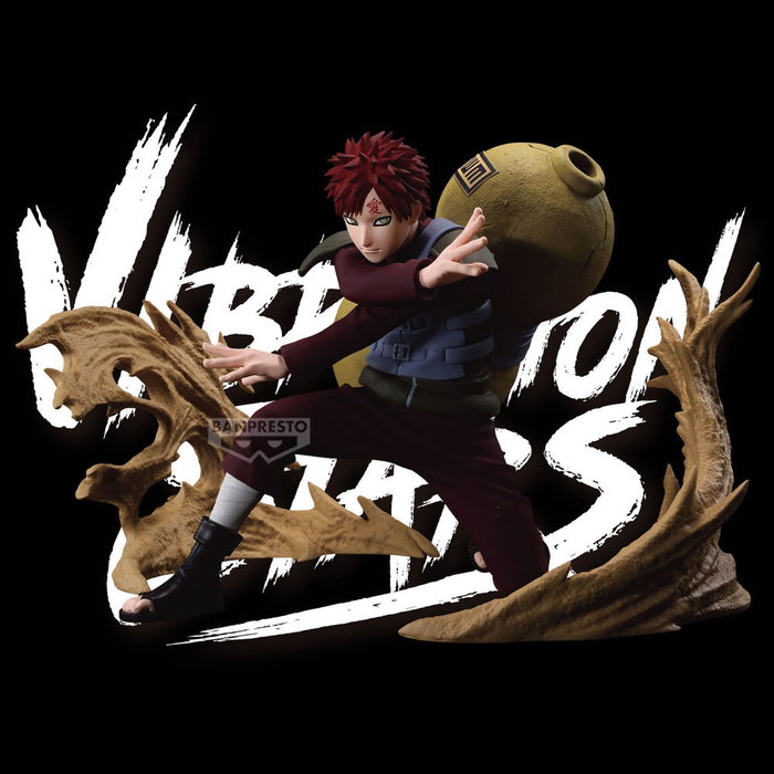 BANPRESTO Figura Gaara Vibration Stars Naruto Shippuden 12cm