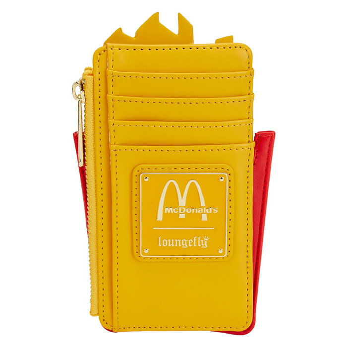 Loungefly Tarjetero Patatas Fritas McDonald's de Piel Vegana 7.5x12.5cm