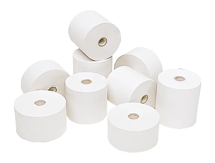 Q-connect Rollo Sumadora 57mm Ancho x 65mm Diámetro Copiativo con 2 Hojas Sin Bisfenol A