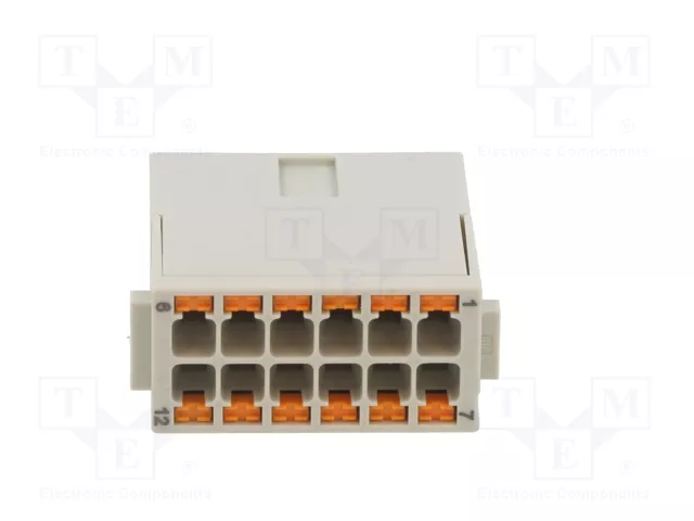 HARTING Han-Modular® Módulo Conector Macho de 12 Pines