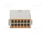 HARTING Han-Modular® Módulo Conector Macho de 12 Pines
