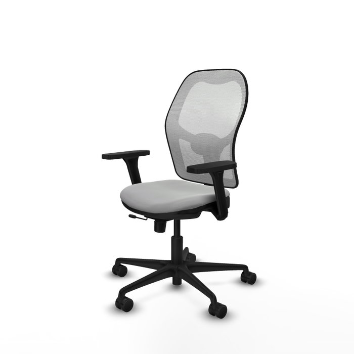 PIQUERAS Y CRESPO Silla de oficina Jorquera Gris claro y Blanco