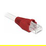 DeLOCK Knickschutztülle para RJ45, color rojo, 20 unidades