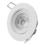 Edm Downlight LED empotrable redondo 5 W 6400 K Blanco