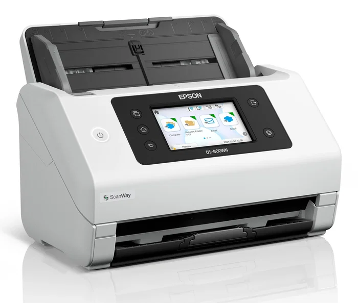 Epson WorkForce DS-800WN Escáner de documentos A4/Legal Blanco