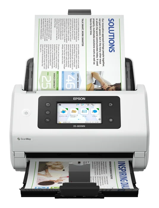 Epson WorkForce DS-800WN Escáner de documentos A4/Legal Blanco