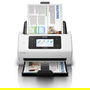 Epson WorkForce DS-800WN Escáner A4 Network y Wifi Autónomo, 50ppm/100ipm, Alimentador 100 Hojas, Compatible Open Platform