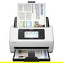 Epson WorkForce DS-800WN Escáner A4 Network y Wifi Autónomo, 50ppm/100ipm, Alimentador 100 Hojas, Compatible Open Platform