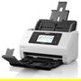Epson WorkForce DS-800WN Escáner A4 Network y Wifi Autónomo, 50ppm/100ipm, Alimentador 100 Hojas, Compatible Open Platform