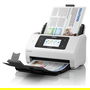 Epson WorkForce DS-800WN Escáner A4 Network y Wifi Autónomo, 50ppm/100ipm, Alimentador 100 Hojas, Compatible Open Platform