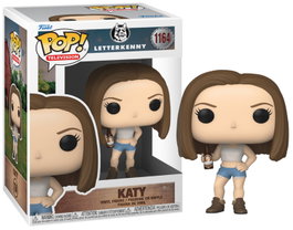 Funko POP! Letterkenny: Katy con Puppers y cerveza (1164)