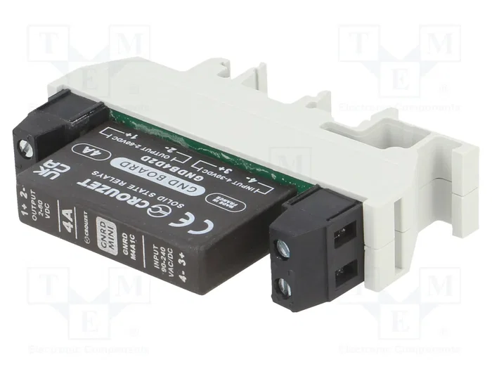 CROUZET GNRD Mini Relé de semiconductor 4A 90÷240VAC 2÷60VDC CROUZET GNRD Mini Relé de semiconductor 4A 90÷240VAC 2÷60VDC