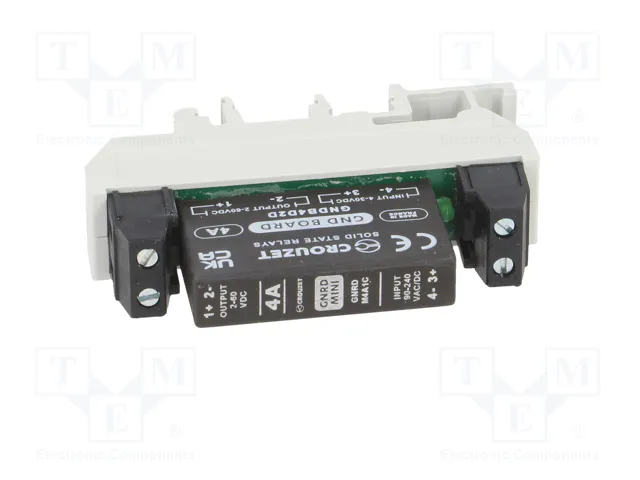 CROUZET GNRD Mini Relé de semiconductor 4A 90÷240VAC 2÷60VDC CROUZET GNRD Mini Relé de semiconductor 4A 90÷240VAC 2÷60VDC