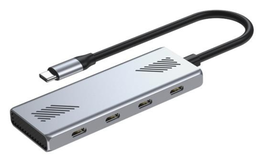 Gembird Hub USB-C de 4 puertos USB 3.2 Gen 2