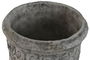 DKD Home Decor Macetero de Cemento Romántico Gris y Blanco 22x29x22 cm