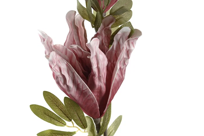 DKD Home Decor Flor Lila Rosa 25 x 80 x 10 cm (12 Unidades)
