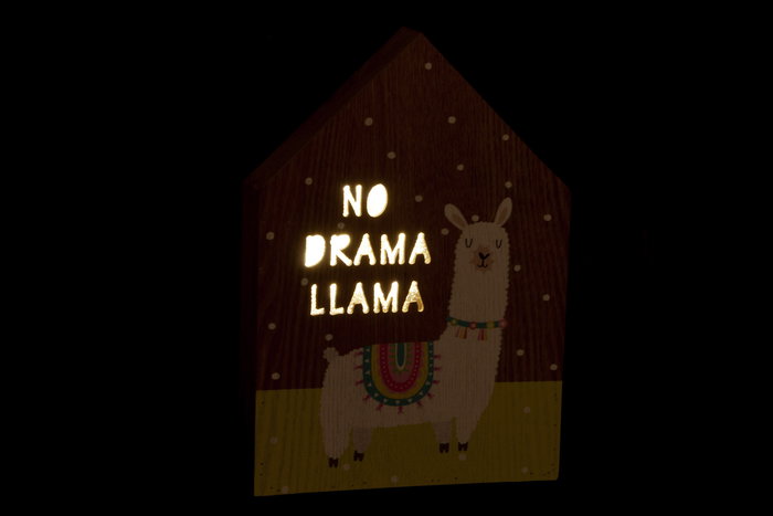 DKD Home Decor Decoración Luminosa Rosa Amarillo 4 Unidades 3.5 x 25 x 17 cm