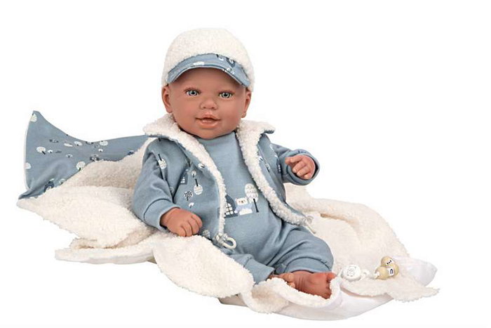 Muñeco Bebé Arias Bruno 45 cm