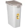 Kerbl STE8003507984516 Contenedor Comida para Mascotas Marrón/blanco 25 l