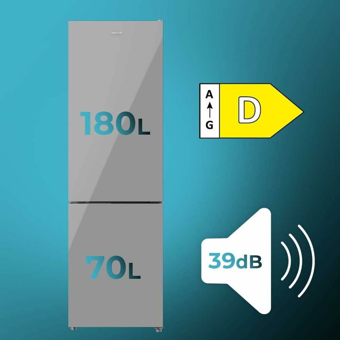 Frigorífico combinado Cecotec Bolero CoolMarket Combi 250