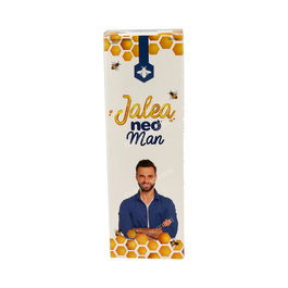 NEO Jalea Real Man 14 Viales con Ginseng, Vitamina C y Granada | Suplemento Energía Física e Intelectual | Sabor Naranja