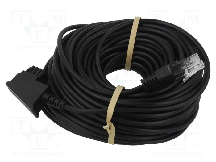 GOOBAY Cable telefónico con conector RJ45 y TAE F, 20m