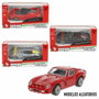 Color Baby Burago Ferrari - Coche de Metal a Escala 1:43, Modelo Surtido
