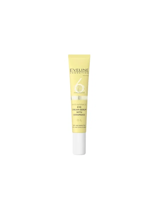 Eveline Cosmetics Crema para los ojos con 6 Ceramidas Antiarrugas 20 ml Eveline Cosmetics Crema para los ojos con 6 Ceramidas Antiarrugas 20 ml