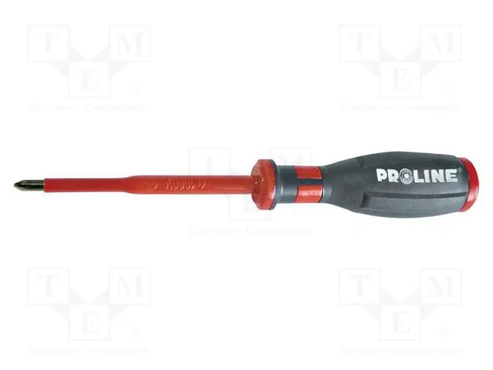 PROLINE Destornillador Aislado Pozidriv® PZ0 100mm PROLINE Destornillador Aislado Pozidriv® PZ0 100mm