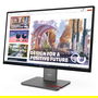 Lenovo Monitor ThinkVision P27QD-40 P27QD40 (64B3GAR2EU) - 27" WQHD (2560x1440) IPS, 120 Hz, 350 cd/m², USB-C 140W, HDR, Negro
