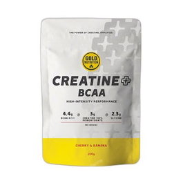 GOLD NUTRITION Creatina + BCAA Cereza/Plátano