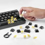 Mars Gaming MKMINIPRO Teclado Mecánico Compacto 60% RGB Switches Marrón SKN Negro