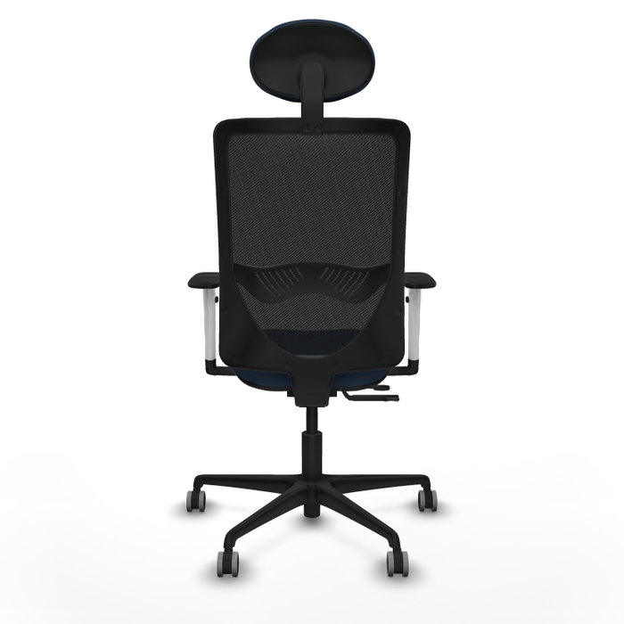 PIQUERAS Y CRESPO Silla de oficina Zulema con mecanismo Sincro/Traslack Azul marino y Negro PIQUERAS Y CRESPO Silla de oficina Zulema con mecanismo Sincro/Traslack Azul marino y Negro
