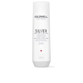 Goldwell SILVER Shampoo Matizador Cabello Gris y Rubio Frío Protección Tonos Amarillos 250 ml