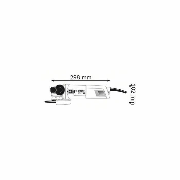 Bosch Professional GWX 14-125 + DD C Amoladora Angular Bosch Professional GWX 14-125 + DD C Amoladora Angular
