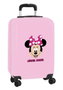 Safta Trolley Cabina 20 inch Minnie Mouse Me Time Rosa Claro