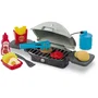 Ecoiffier - 4665 - Juego de Barbacoa de Gas Infantil para Cocinar Hamburguesa con Patatas Fritas y Accesorios - Garantía Francia