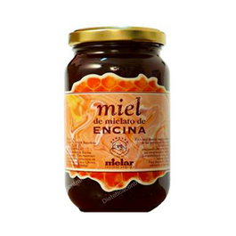 MIELAR Miel de Encina 500Gr Oscura Densa Fuerte Aroma Sabor Malteado