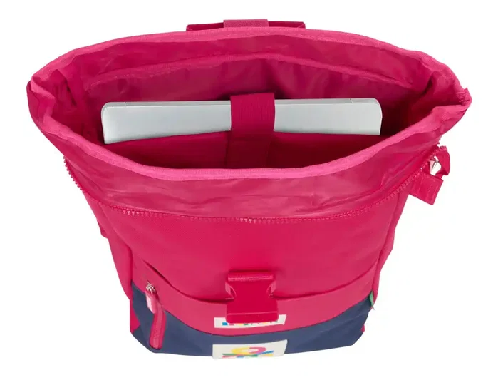 Safta Mochila Solapa Para Portátil 15,6'' Benetton Cherry Safta Mochila Solapa Para Portátil 15,6'' Benetton Cherry