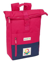 Mochila Casual Benetton Cherry Cereza Azul marino