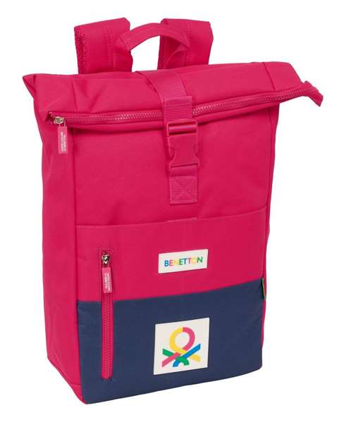 Mochila Casual Benetton Cherry Cereza Azul marino