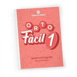 Ortofacil 1ºEP Cataluña Impremta, AA.VV - NADAL EDARCA EDITORIAL