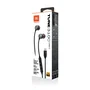JBL Tune 310C Auriculares Intraaural Alámbrico USB Tipo C para Llamadas y Música, Color Negro, Peso 14.3 g