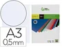 Liderpapel Tapas Polipropileno A3 0.5 mm Transparente Paquete 100 Unidades
