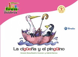 BRUÑO La cigüeña y el pingüino, Tren de las palabras