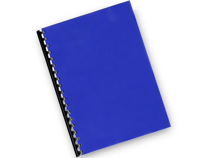 Q-connect Tapas Encuadernacion PVC Din A4 Opaca Azul 180 Micras Caja 100 Unidades