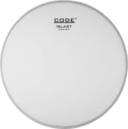 CODE Parche Bombo 20" Blast Coated (Blanco)